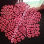 Kvačkan prtiček 60x60,barve po želji