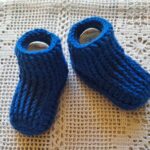 Ročno izdelani copatki za starost od 0 do 24 mesecev